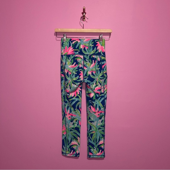 Lilly Pulitzer Crop Leggings Women’s Size XXS Sweet Escape High-Rise 21”‎ - Picture 5 of 11